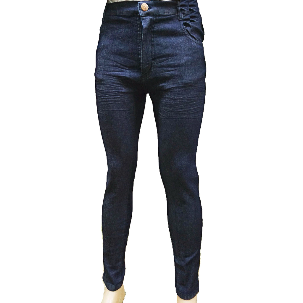 Pantalón jean chupín elastizado